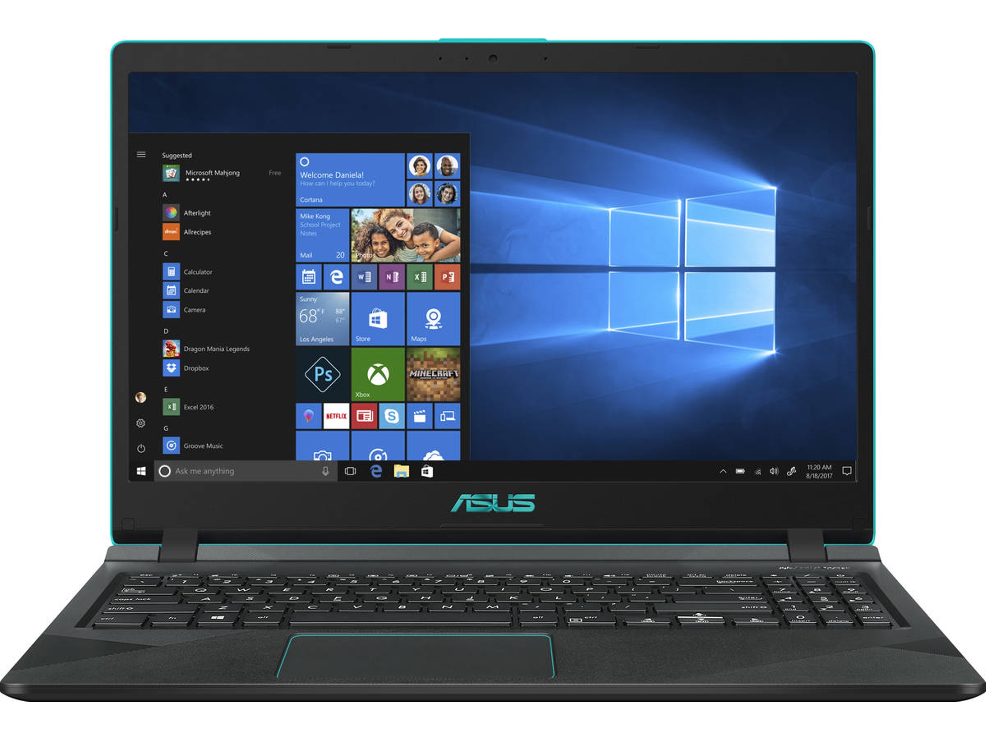 Portátil ASUS X560UD-EJ362T - 90NB0IP1-M06940 (15.6'' - Intel Core i5-8250U - RAM: 8 GB - 256 GB SSD - NVIDIA GeForce GTX 1050)