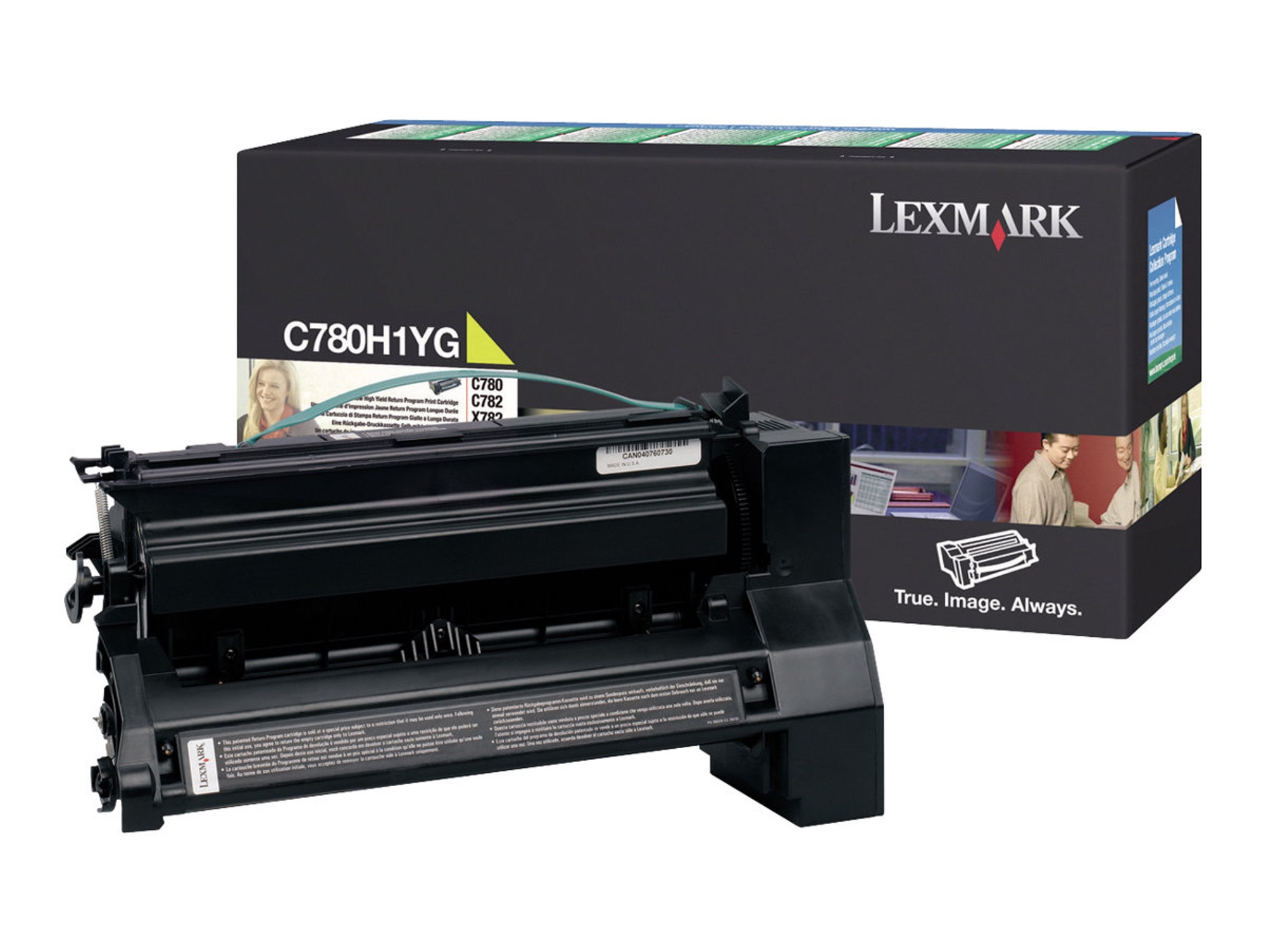 Tóner  LEXMARK  C780H1YG
