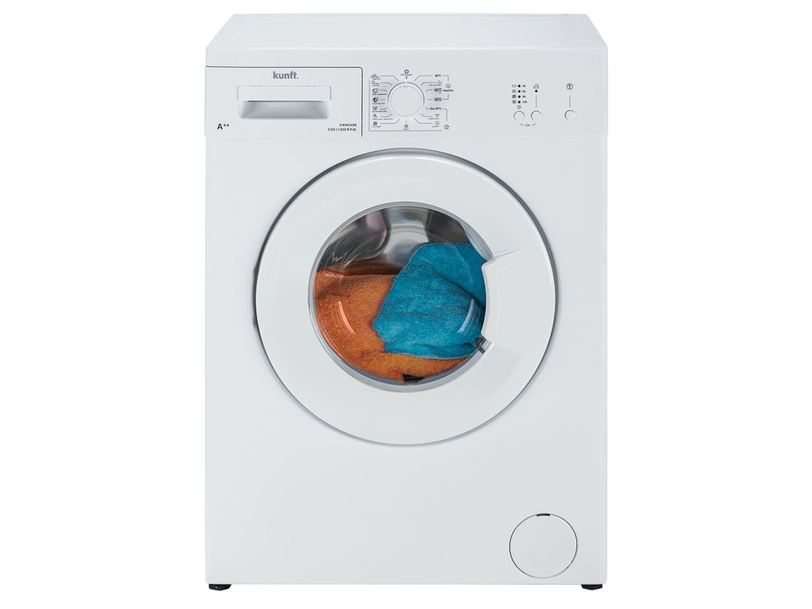 Lavadora KUNFT Kwm2486 (Outlet Grado A - 5 kg - 1000 rpm - Blanco)