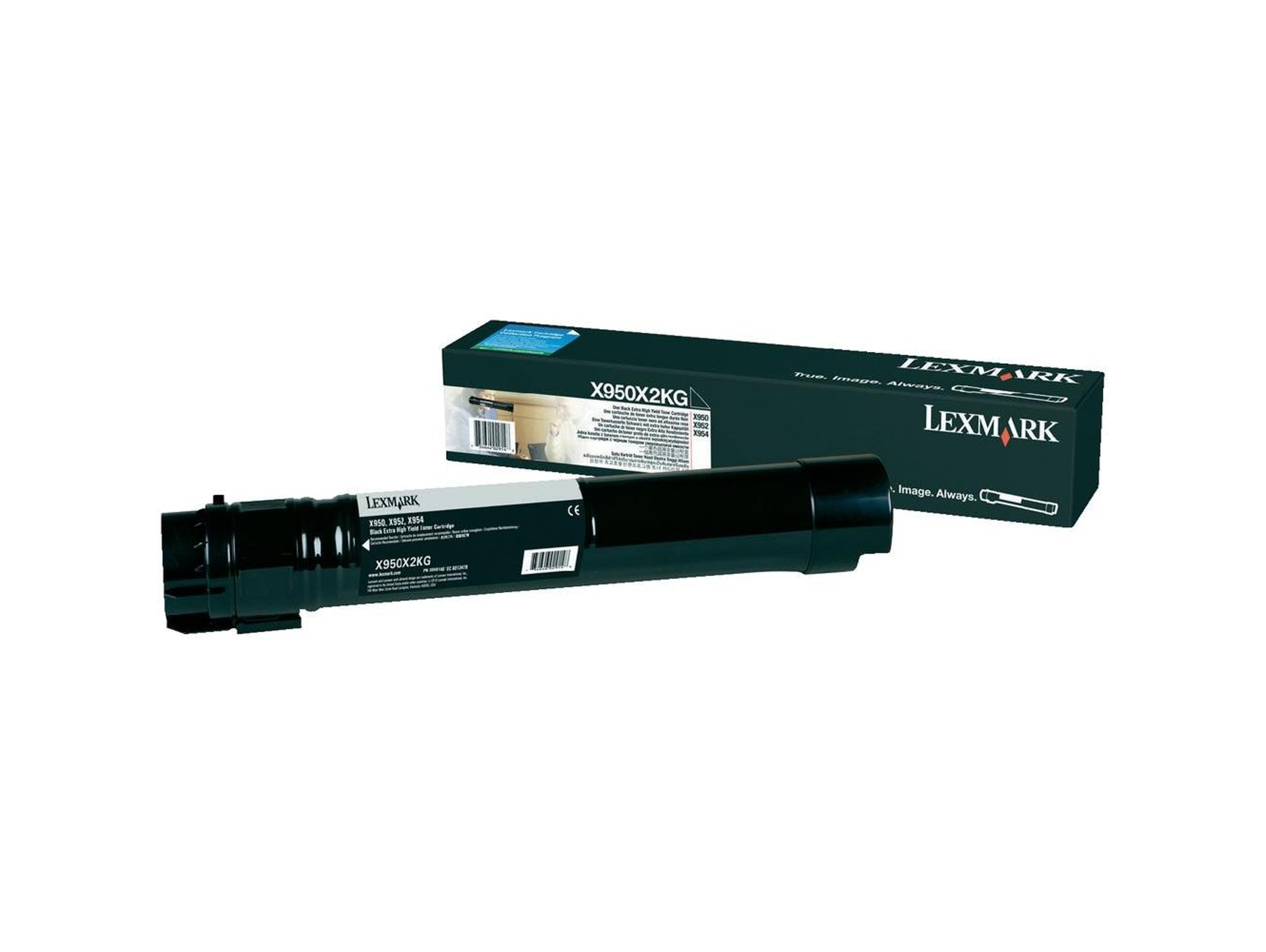 Tóner LEXMARK X950X2KG Negro