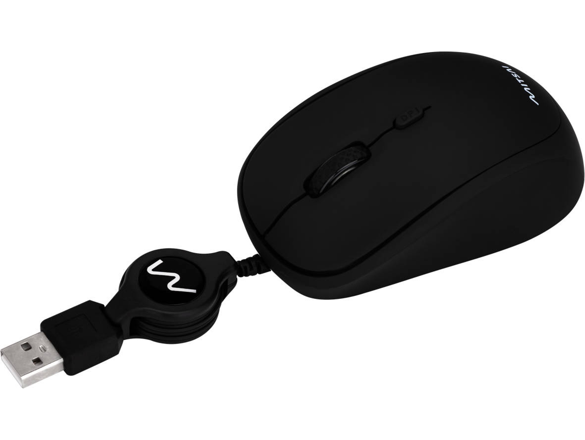Ratón MITSAI R311 (Cable USB - Casual - 1600 dpi - Negro)