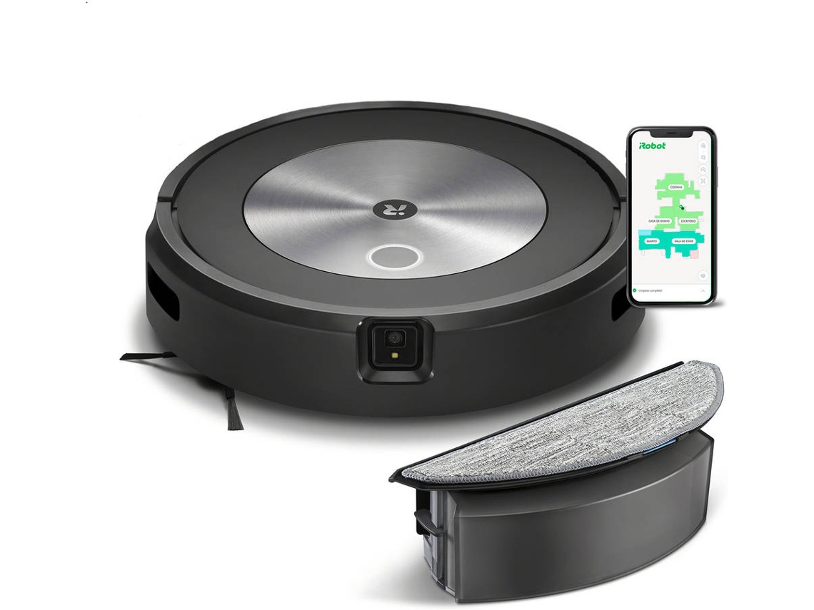 Robot aspirador iRobot Roomba Combo J5 MAX gris - imagen 1