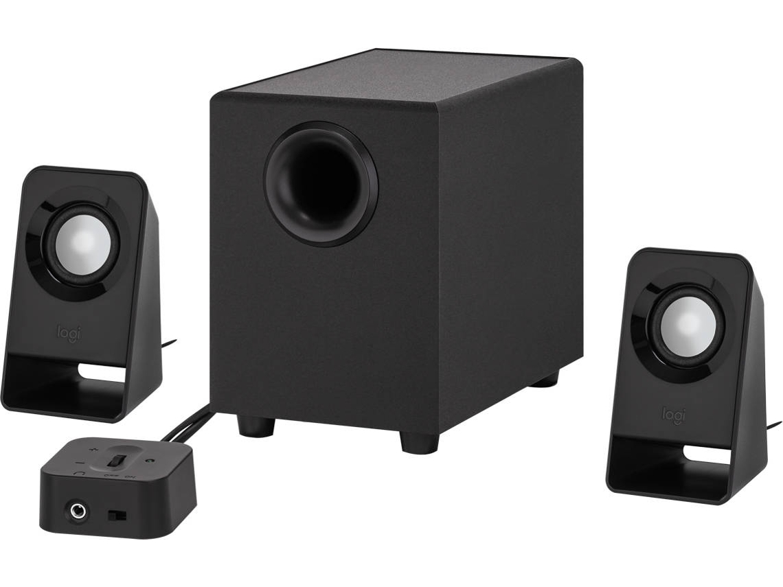 Altavoces 2.1 LOGITECH Z213 (PC - 7 W - Control de volumen)