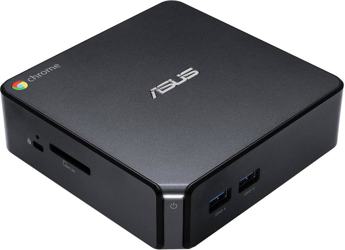 Mini PC ASUS PRO CHROMEBOX3-N008U (Intel Core i3-7100U - RAM: 4 GB - 64 GB SSD - Intel HD Graphics 620)