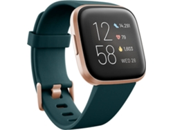 Reloj Deportivo FITBIT Versa 2 (Bluetooth - Hasta 5 días de autonomía - Verde)