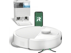Aspiradora Robot IROBOT ROOMBA PLUS 405 COMBO BR + BASE AUTOWASH (Autonomía: 180 min - Blanco)
