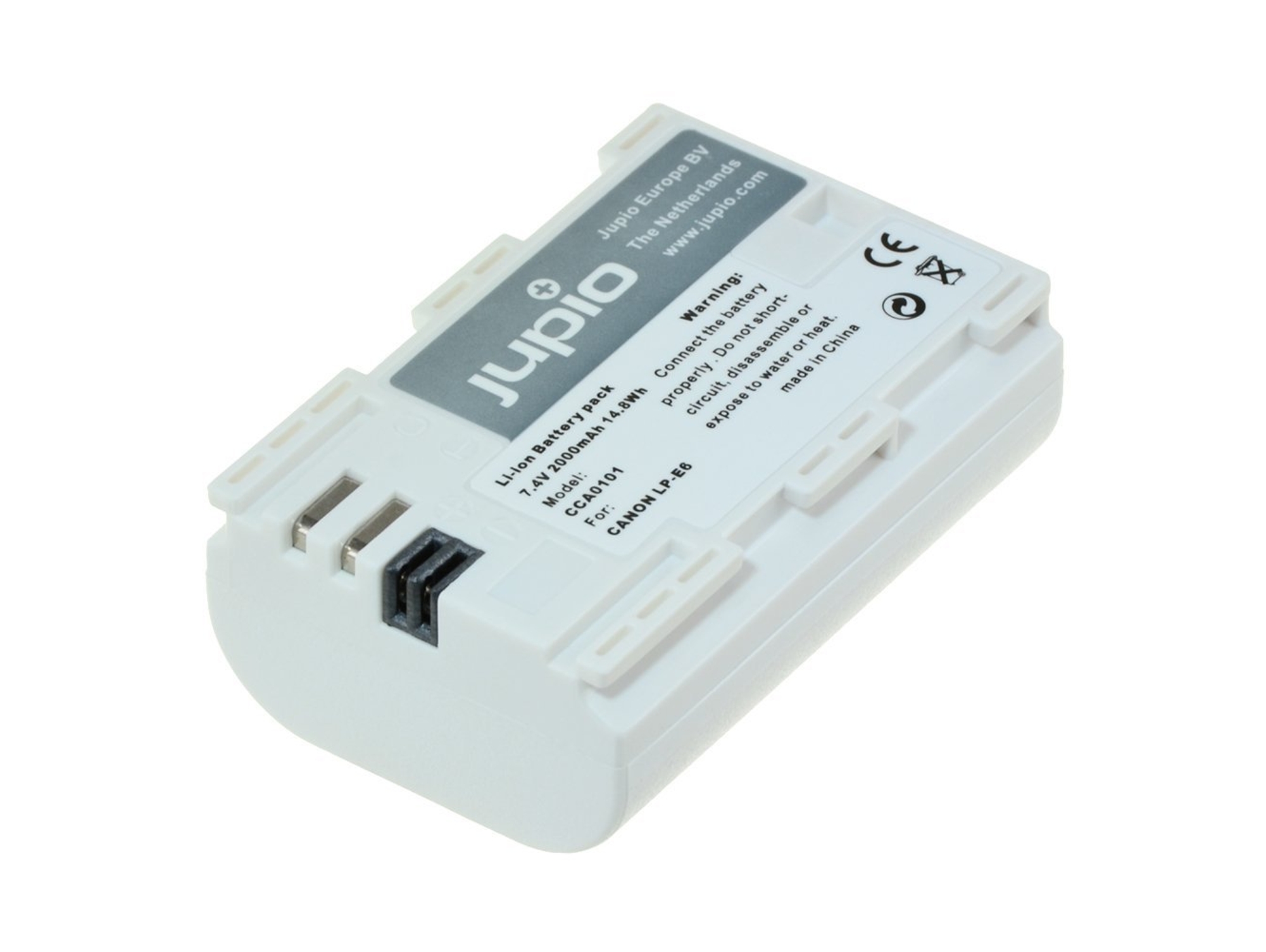 Batería JUPIO CCA0101 para Canon NB-E6 Ultra 2000 mAh