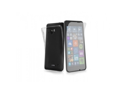 Carcasa y Protector de Pantalla Microsoft Lumia 640 SBS Aero Transparente