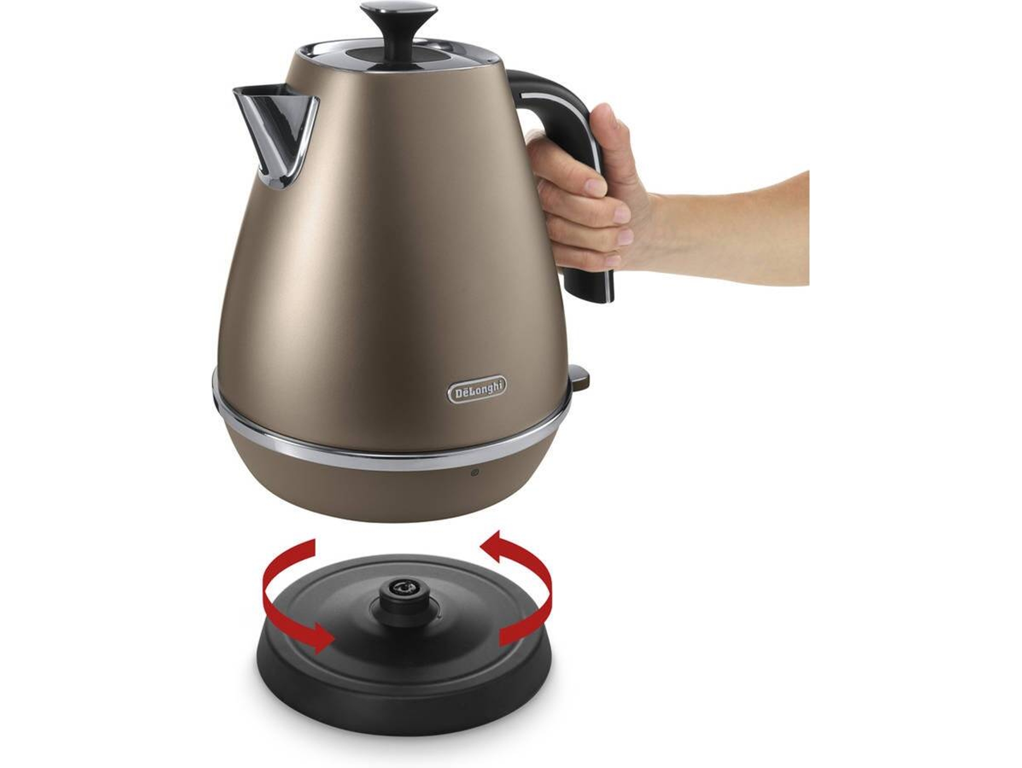 Hervidor Eléctrico DELONGHI KBI2001.BZ (Caja Abierta - 2000 W - 1.7L)