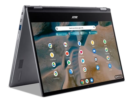 Portátil Convertible 2 en 1 ACER Chromebook Spin 514 CP514-1H-R5WD (AMD Athlon Silver 3050C - RAM: 4 GB - 64 eMMC - AMD Radeon)