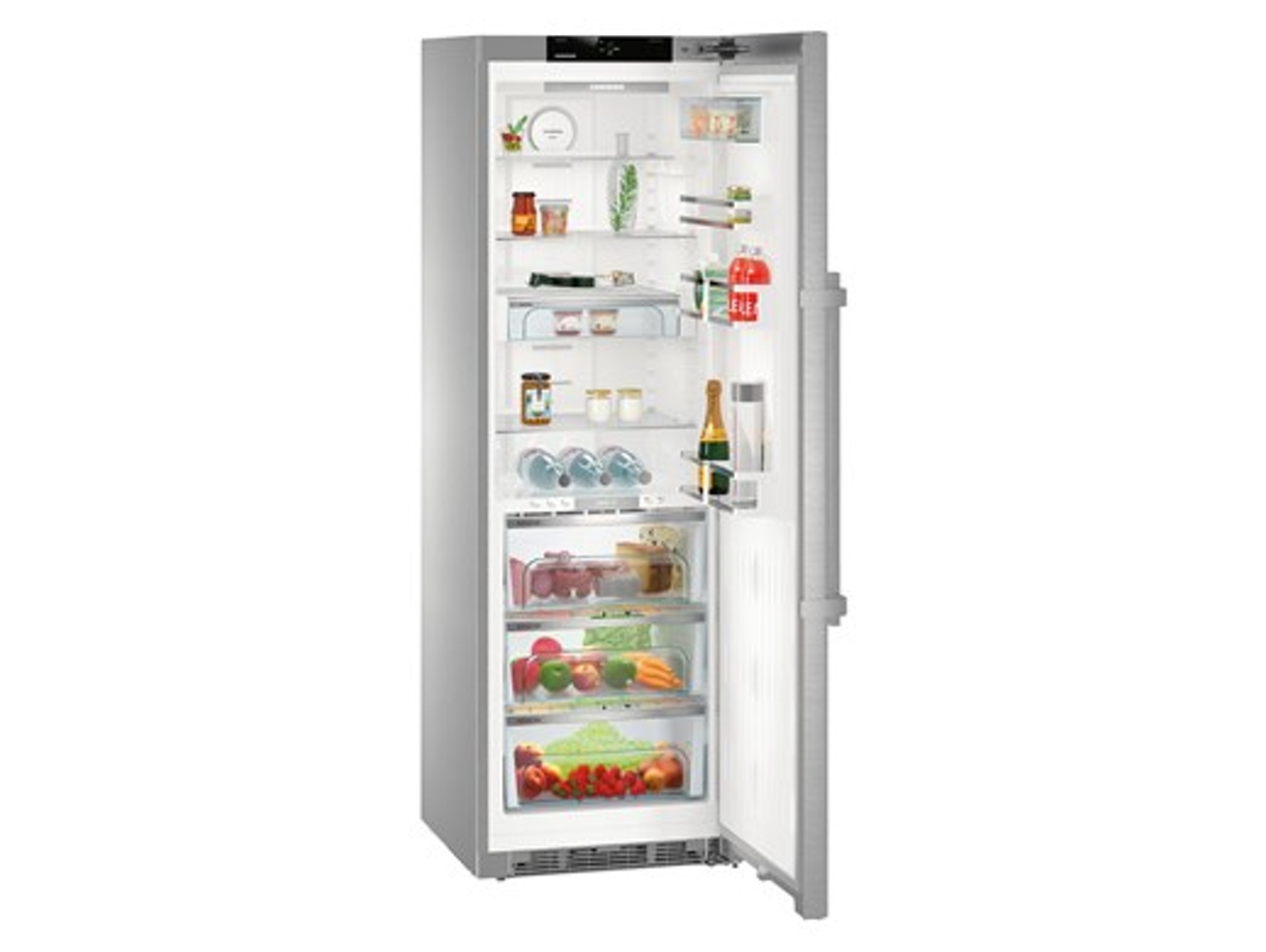 Frigorífico 1 puerta LIEBHERR KBES 4350 (Circulación dinámica - 185 cm - 367 L - Inox)