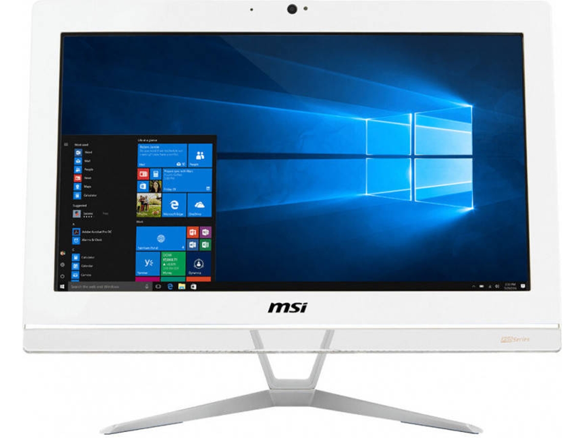All in One MSI PRO 20EXTS 8GL-071EU (19.5'' - Intel Celeron - RAM: 4 GB - 64 GB SSD - Intel HD Graphics)