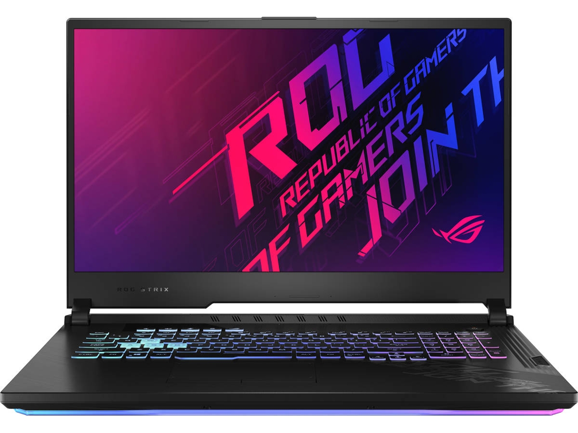 Portátil Gaming ASUS Rog Strix G17 G712LW-EV010 (Intel Core i7-10750H - NVIDIA GeForce RTX 2070 - RAM: 16 GB - 512 GB SSD PCIe - 17.3'')
