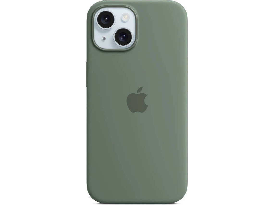 Funda APPLE iPhone 15 Silicone Case (Verde)