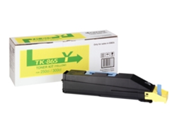 Cartucho de tóner Original KYOCERA TK 865Y Amarillo  para TASKalfa 250ci, 300ci