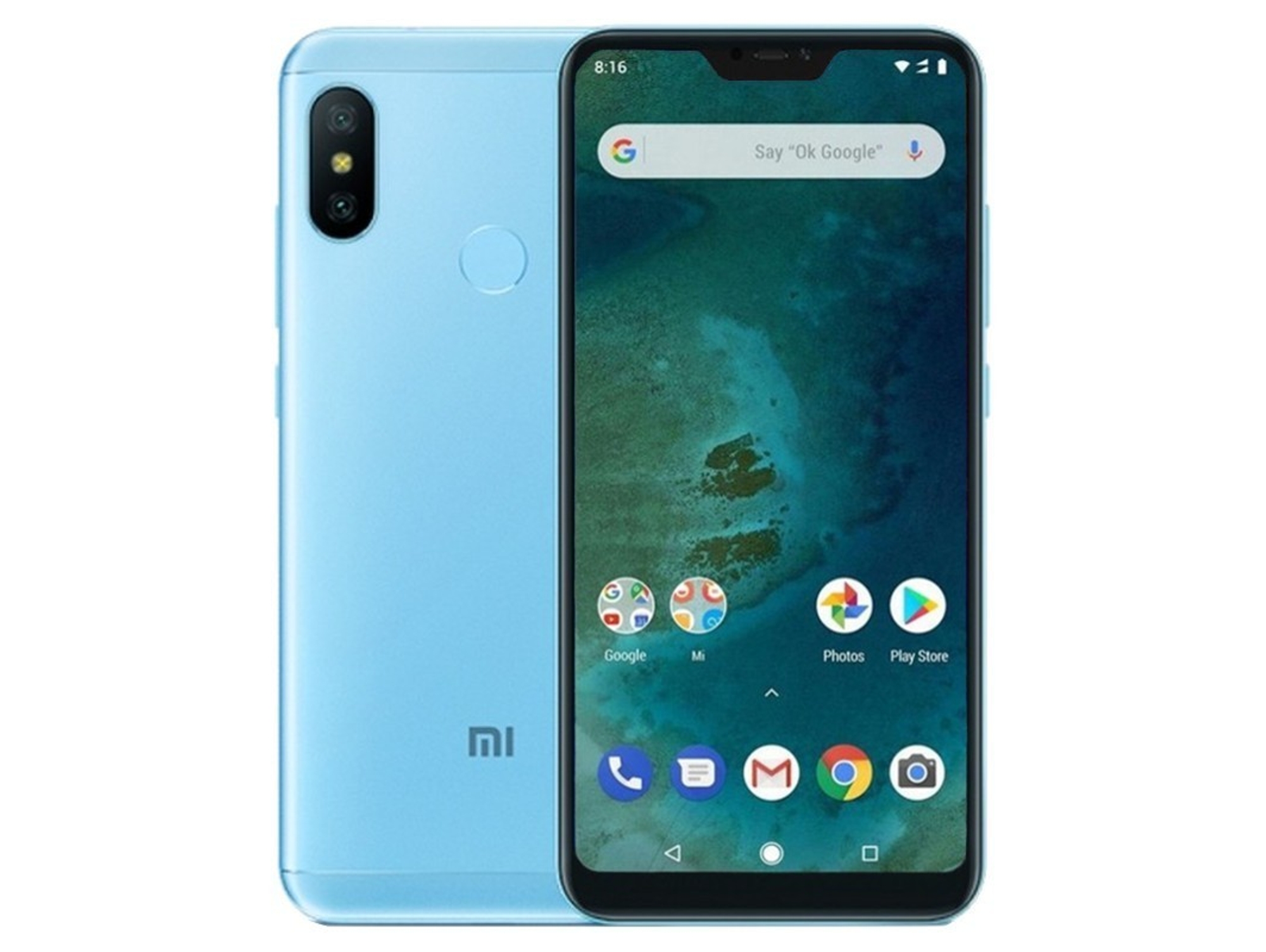 Smartphone XIAOMI Mi A2 Lite (5.9'' - 3 GB - 32 GB - Azul)