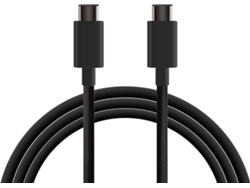 Cable KSIX BXCUC01 (USB-C - USB-C - 1 m - Negro)
