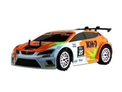 Coche Teledirigido NINCO Rally Game Seat Leon KH7 (Naranja - Hasta: 25 km/h - Alcance: 50 m)