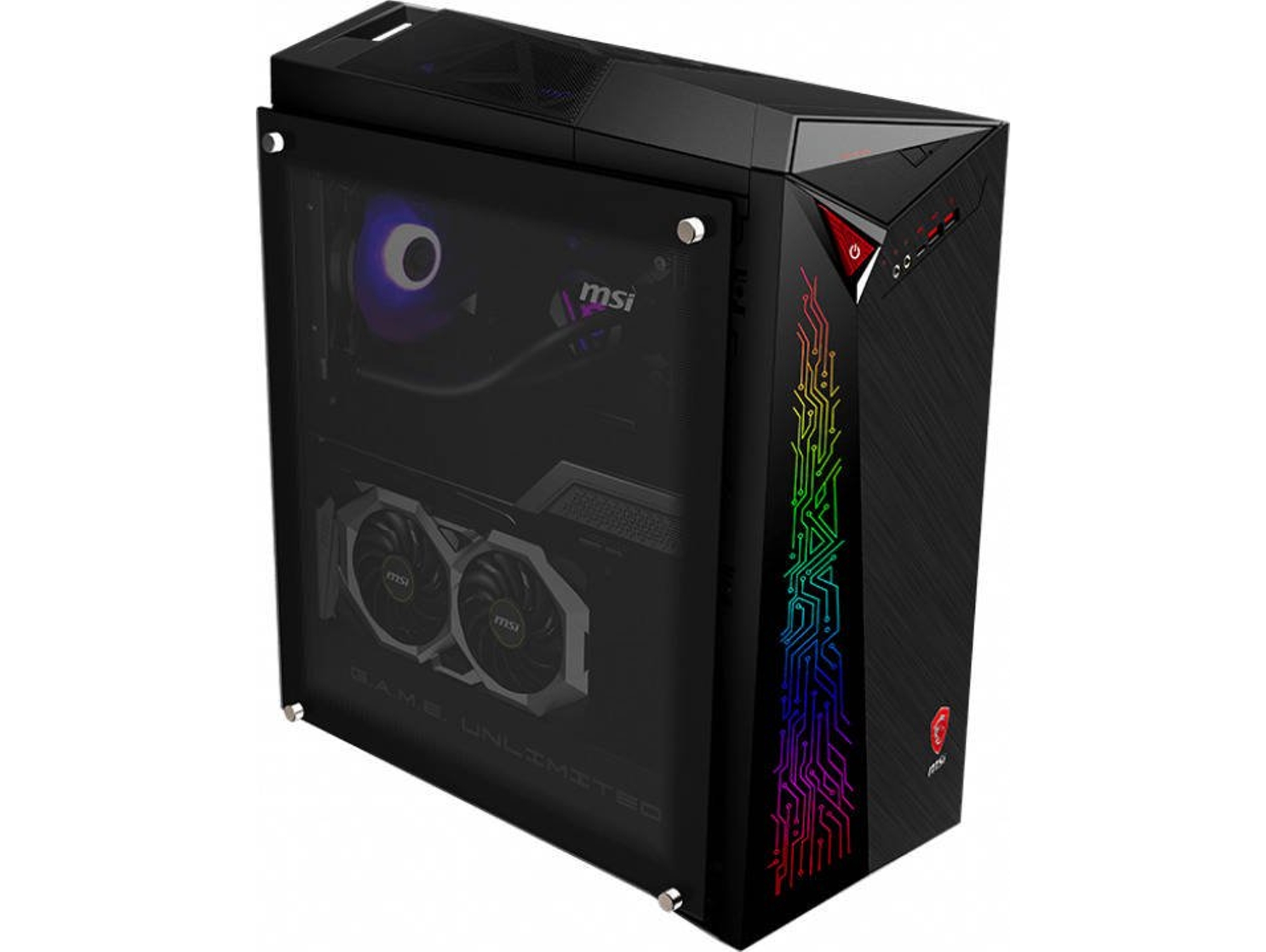 Desktop Gaming MSI MEG Infinite X 10SF-667EU (Intel Core i7-10700KF - NVIDIA GeForce RTX 2080 Ti - RAM: 32 GB - 3 TB HDD + 2 TB SSD)