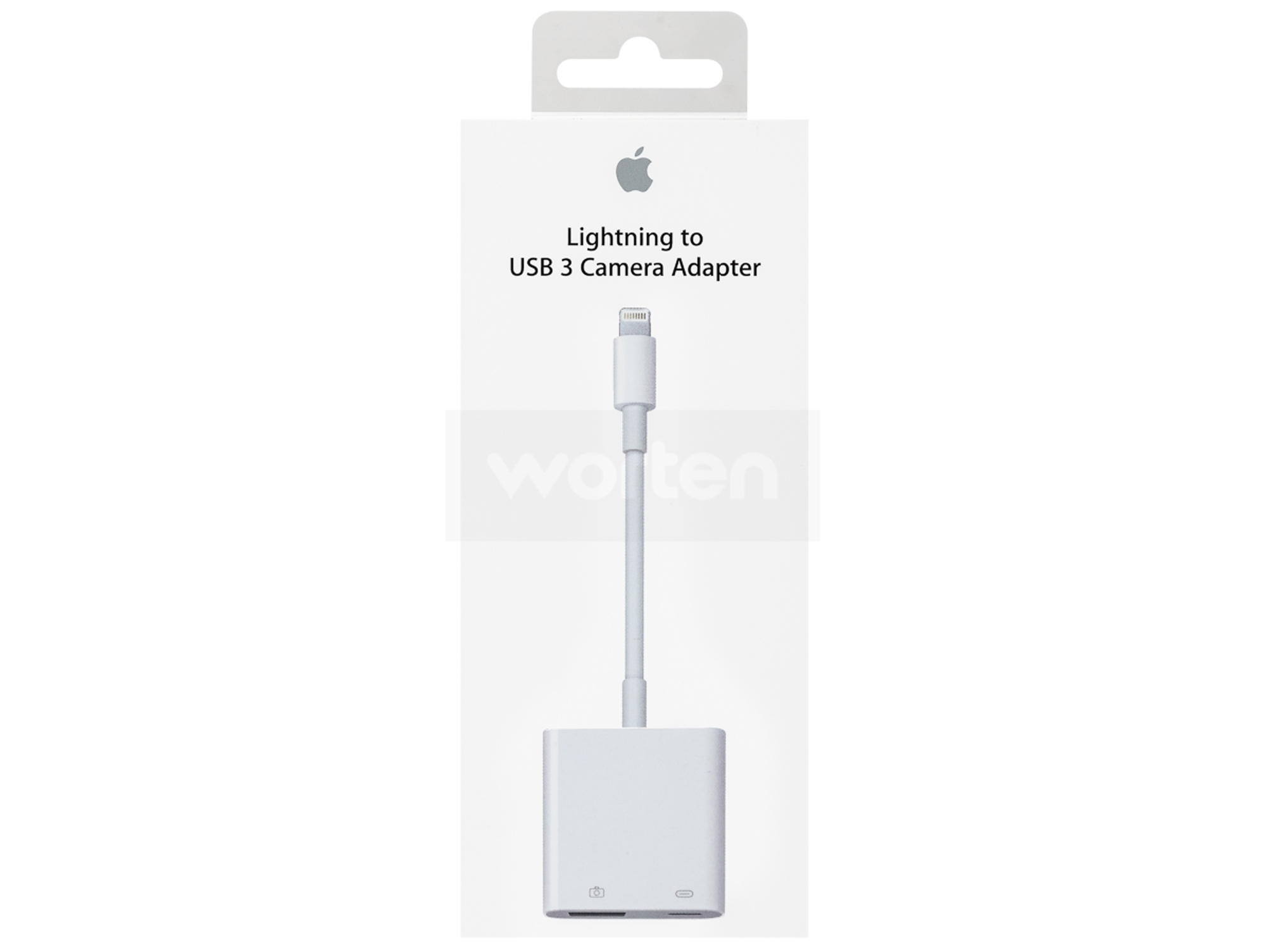 Adaptador APPLE MK0W2ZM/A (iPad - Lightning - USB)