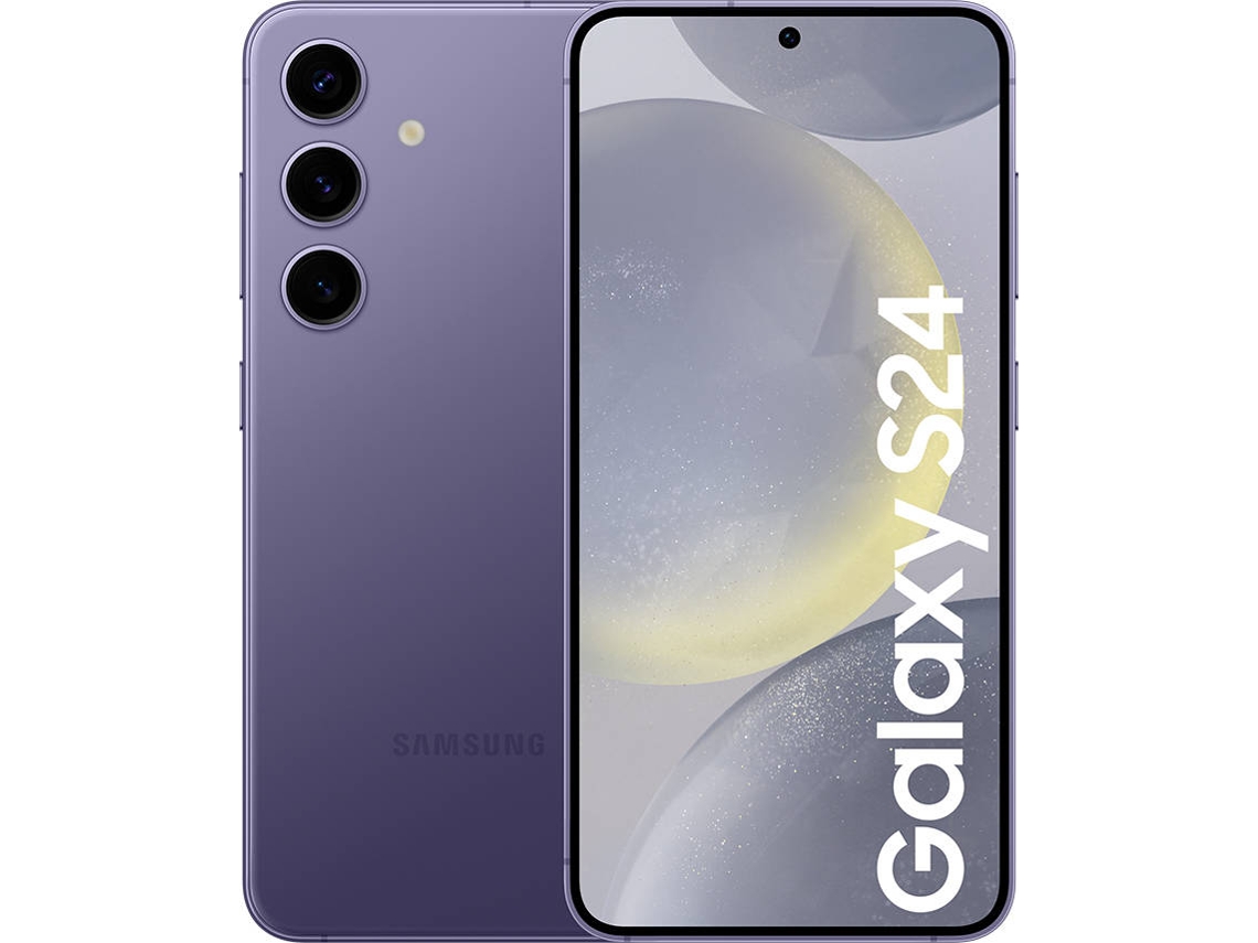 Smartphone SAMSUNG Galaxy S24 (6.2'' - 8 GB - 256 GB - Violeta Cobalt)