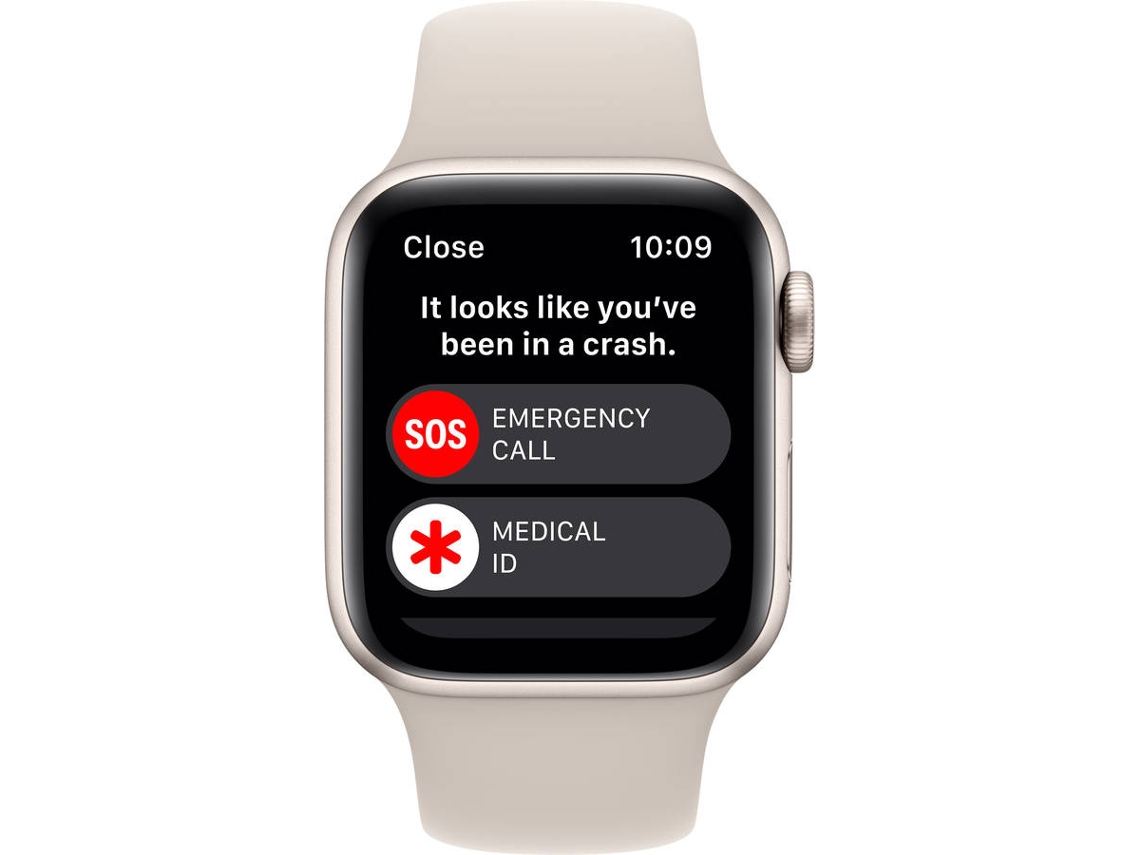 APPLE Watch SE GPS 40 mm Blanco Estrella con Correa Deportiva