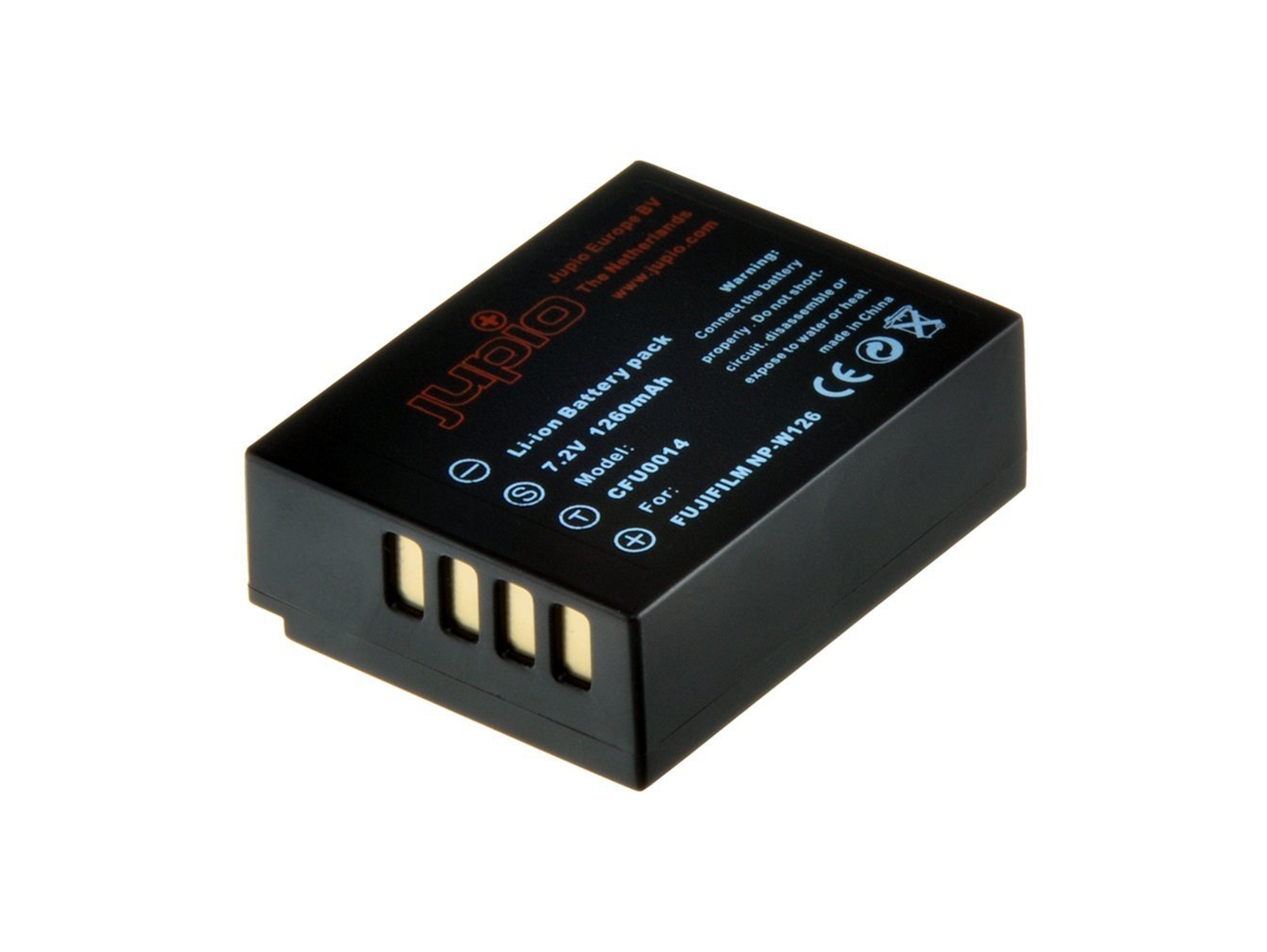 Batería JUPIO CFU0014 para FUJI NP-W126 1260 mAh