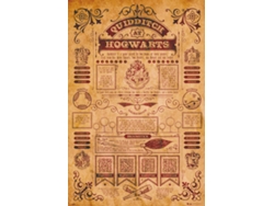 Poster GRUPO ERIK Harry Potter Quidditch At Hogwarts