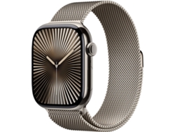 APPLE Watch Series 10 GPS + Cellular 46mm Titanio Natural con Correa Loop Milanese Natural (Talla - S/M)