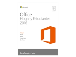 OFFICE MAC Hogar y Estudiantes  2016 EspañolAM