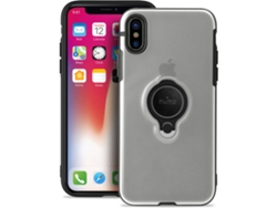Carcasa iPhone X PURO Magnet Ring Transparente