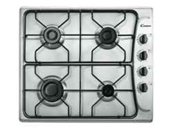 Placa de Gas CANDY PL 40 ASX (Gas Natural - 58.5 cm - Inox)