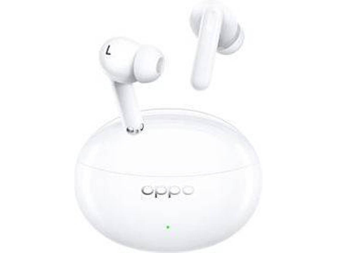 Auriculares Bluetooth True Wireless OPPO Enco Air3 Pro (In Ear - Micrófono - Noise Cancelling - Blanco)