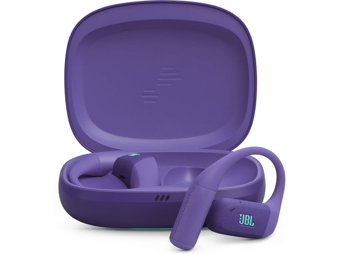 Auriculares Bluetooth True Wireless JBL Endur Zone (In Ear - Micrófono - Morado)