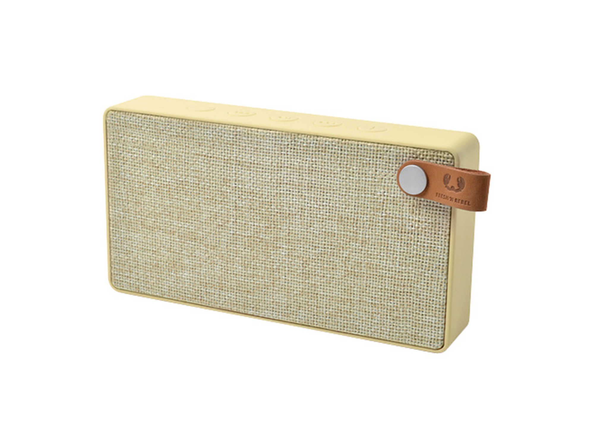 Altavoz Bluetooth FRESH 'N REBEL Slice (Amarillo - 6 W - Autonomía: 10 h)