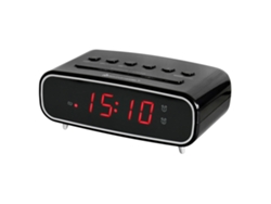 Radio Despertador SOUNDMASTER UR111SW (Negro - Digital - Doble Alarma - Corriente)