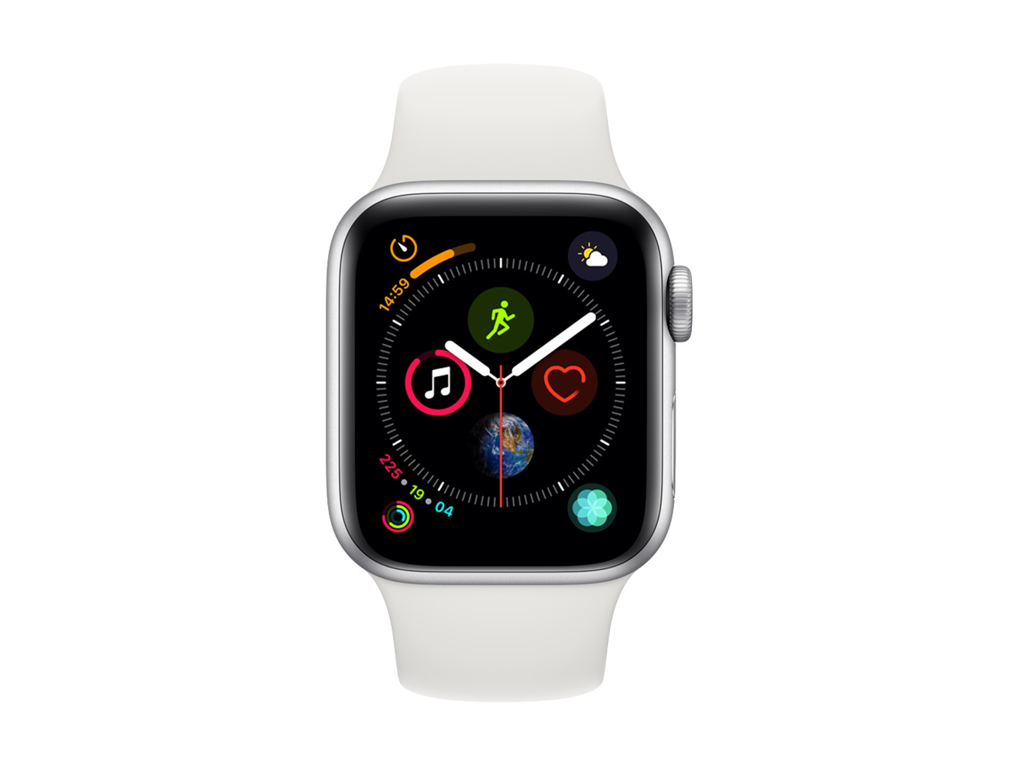 APPLE Watch Series 4 Cellular 40mm deportivo aluminio, blanco