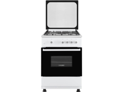 Cocina KUBO KBGS8230 WH (64 L - Gas Natural - Blanco)