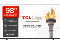 TV TCL 98RM7L (RGB-MINILED - 98'' - 249 cm - 4K Ultra HD - Smart TV)