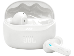 Auriculares Bluetooth True Wireless JBL TUNE BEAM 2 (In Ear - Micrófono - Noise Cancelling - Blanco)