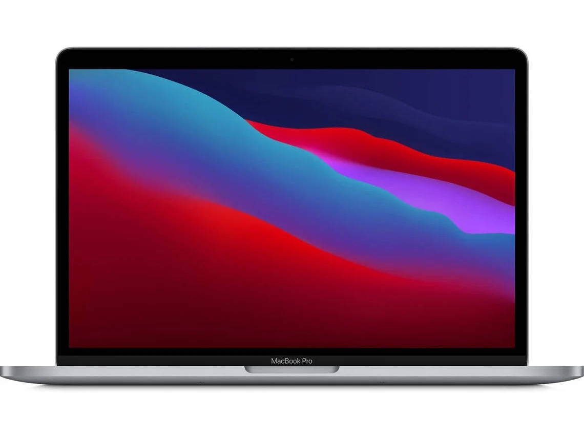 Macbook Pro APPLE Gris Espacial  (13.3'' - Apple M1 8-core - RAM: 16 GB - 512 GB SSD - Integrada)