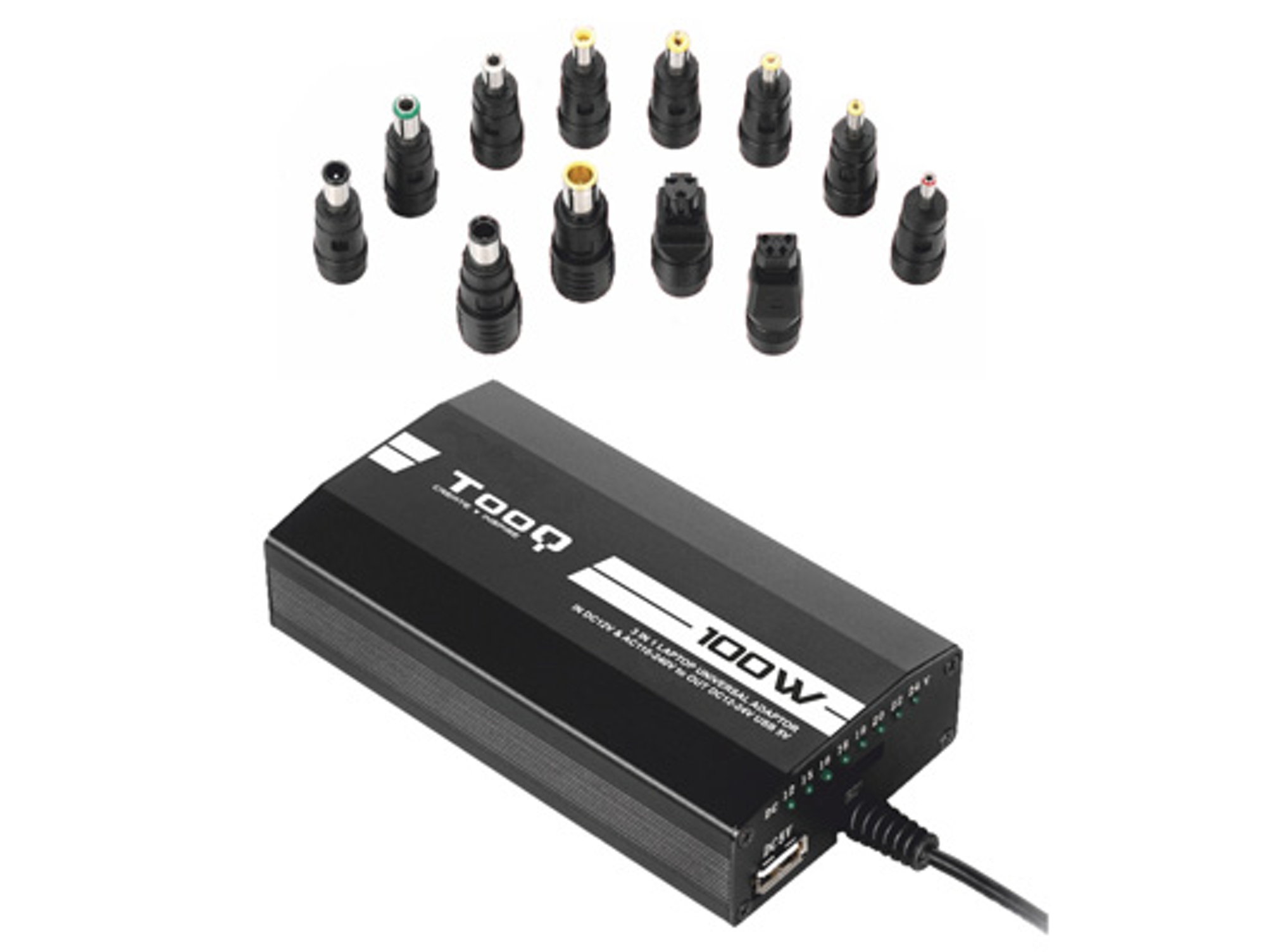 Cargador TOOQ TQLC-100BS01 (Universal - 100W - 24V)
