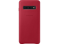 Funda SAMSUNG Galaxy S10 Piel Rojo