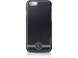 Carcasa iPhone 6, 6s MERCEDES BENZ Aluminio Negro