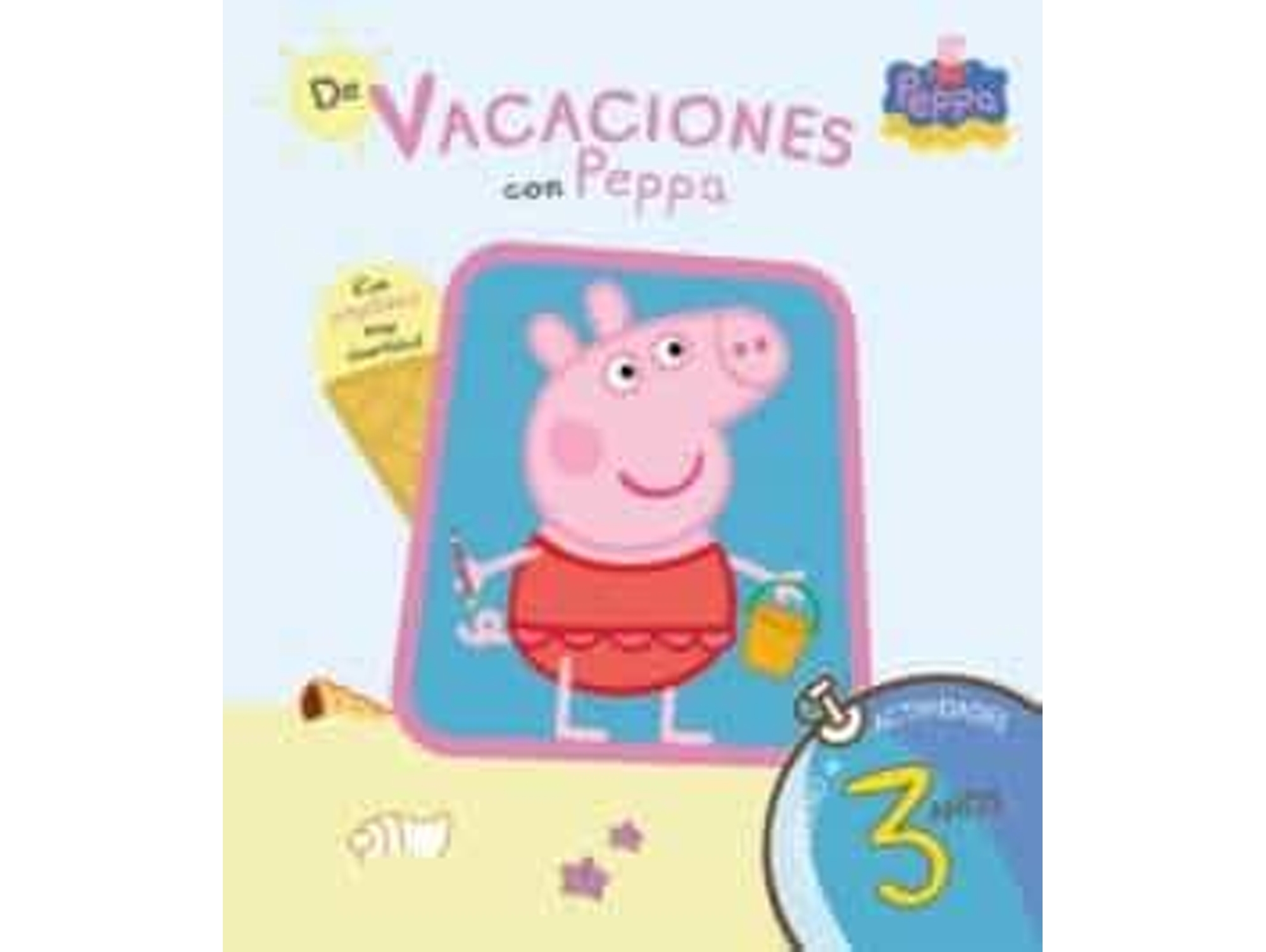 Libro Peppa Pig De Vacaciones Cuaderno 3 A de Varios Autores (Año de Edición - 2018)