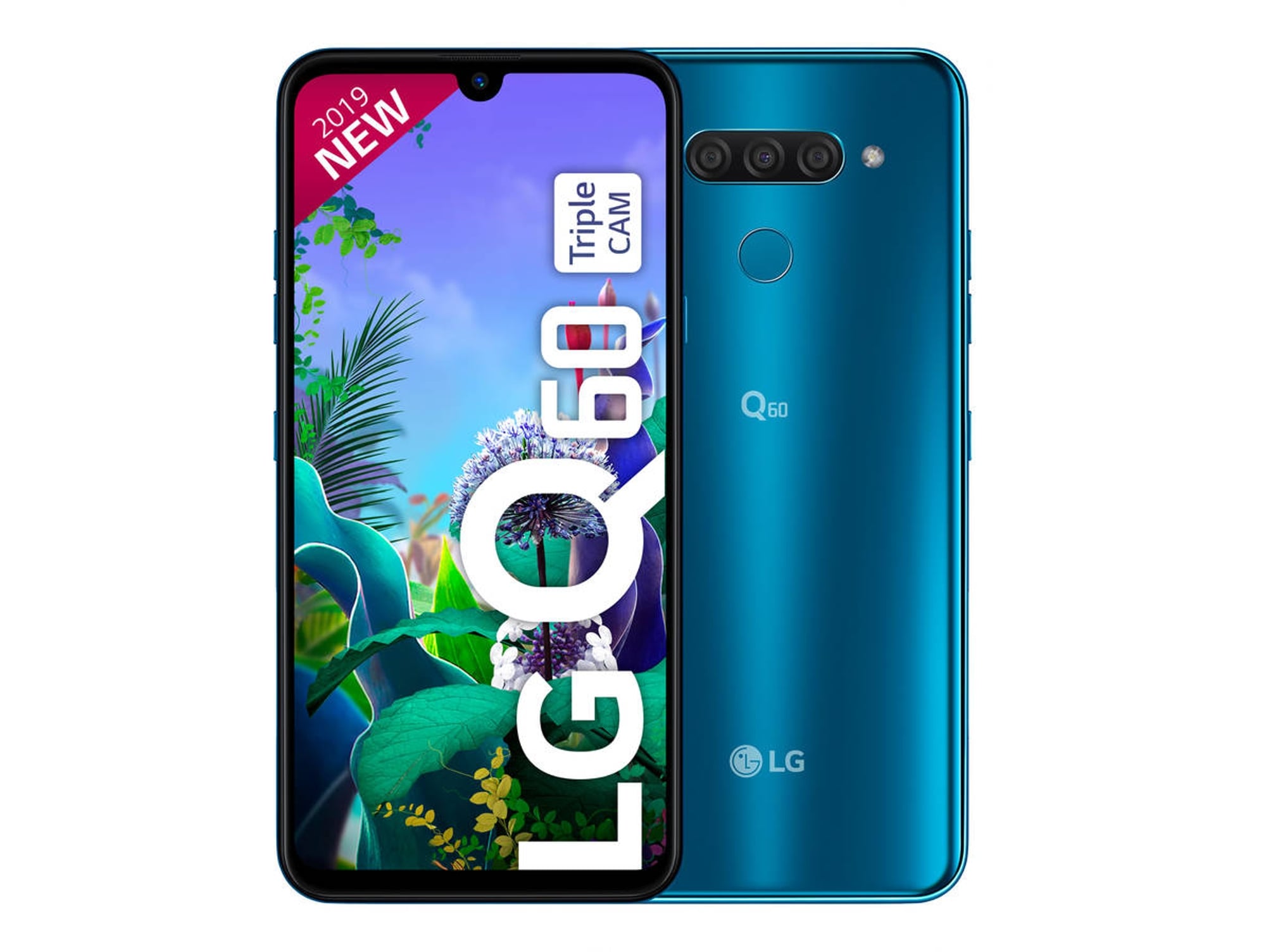 Smartphone LG Q60 (6.3'' - 3 GB - 64 GB - Azul)