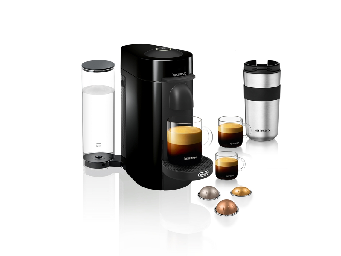 Cafetera DELONGHI Nespresso Vertuo Plus ENV150.B Negro