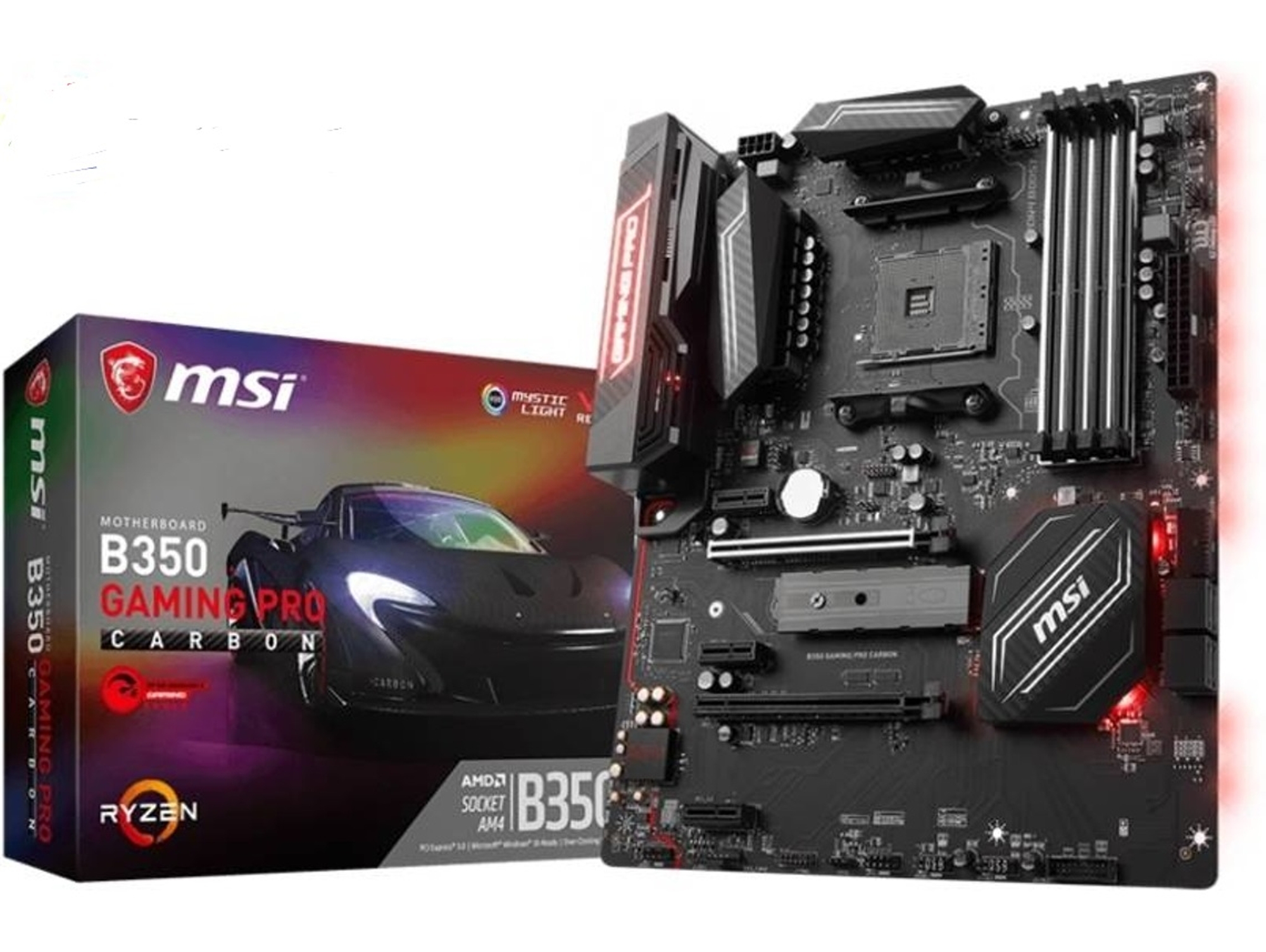 Placa Base Gaming MSI B350 Pro Carbon