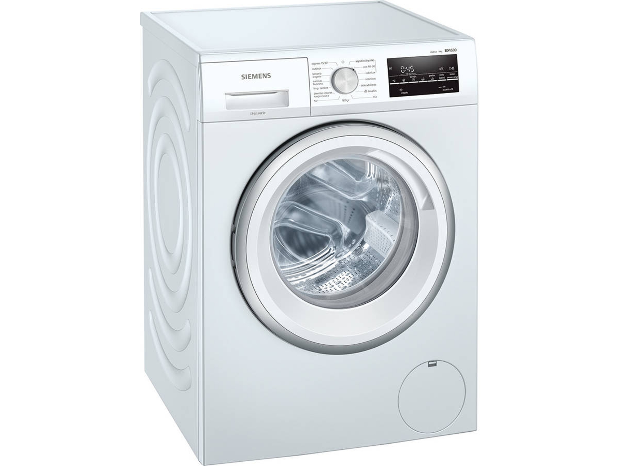 Lavadora SIEMENS WM12UT61ES (9 kg - 1200 rpm - Blanco)