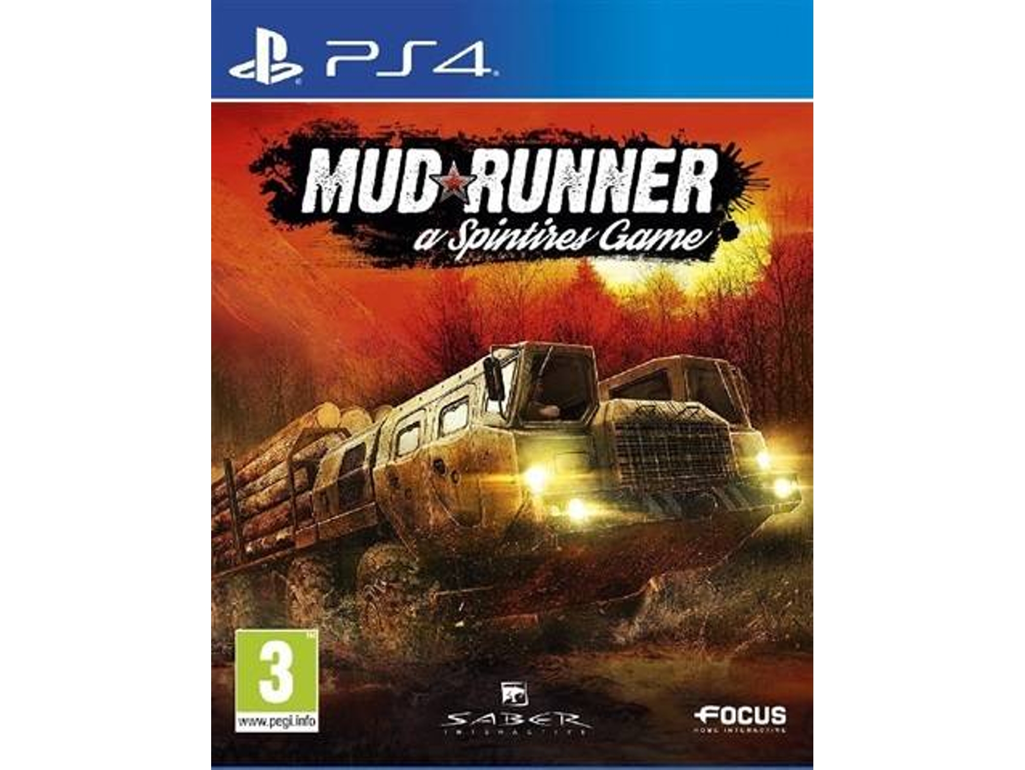 Juego PS4 Spintires: Mudrunner